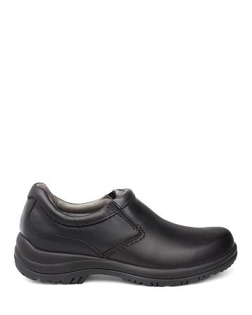 Chaussures Casual Dansko Wynn Smooth Homme Noir | FR 548LIS